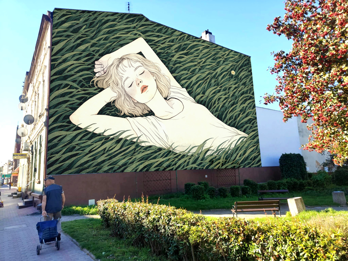 Dziewcyna w&nbsp;trawie